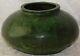 Vtg 1918 Arts Crafts William Jongerman Hks Greuby Green Matte Bulb Squat Vase