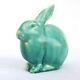 Vtg 1965 Rookwood Pottery Matte Green Grove Bunny Rabbit Arts Crafts 6160 Easter