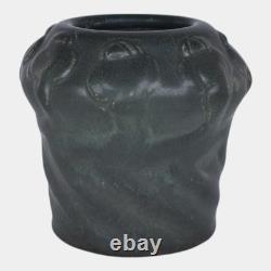 Van Briggle 1902 Arts And Crafts Pottery Poppy Seed Pods Green Vase 21