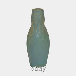 Van Briggle 1905 Vintage Arts And Crafts Pottery Blue Ceramic Flower Vase 161