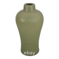 Van Briggle 1905 Vintage Arts And Crafts Pottery Matte Green Ceramic Vase 359