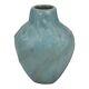 Van Briggle 1906 Vintage Arts And Crafts Pottery Blue Green Spiderwort Vase 324