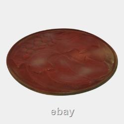 Van Briggle 1907-12 Vintage Arts And Crafts Pottery Red Grapes Ceramic Plate 15
