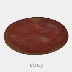 Van Briggle 1907-12 Vintage Arts And Crafts Pottery Red Grapes Ceramic Plate 15