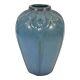 Van Briggle 1907 Vintage Arts And Crafts Pottery Blue Ceramic Flower Vase 399