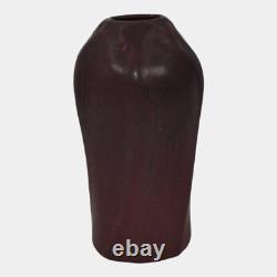 Van Briggle 1910s Vintage Arts And Crafts Pottery Mulberry Ceramic Vase 833