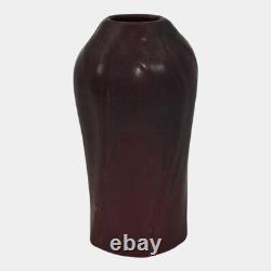 Van Briggle 1910s Vintage Arts And Crafts Pottery Mulberry Ceramic Vase 833