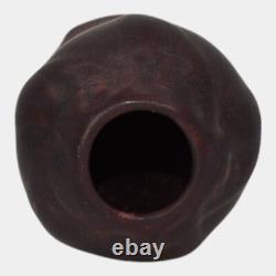 Van Briggle 1910s Vintage Arts And Crafts Pottery Mulberry Ceramic Vase 833