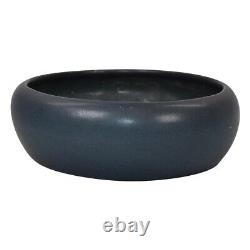 Van Briggle 1916 Vintage Arts And Crafts Pottery Matte Blue Purple Ceramic Bowl
