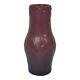 Van Briggle 1918 Arts And Crafts Pottery Mulberry Red Stylized Flowers Vase 821