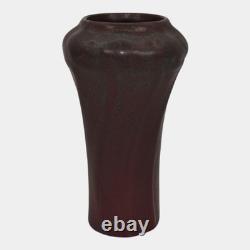 Van Briggle 1920 Vintage Arts And Crafts Pottery Mulberry Poppies Vase 601