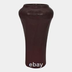 Van Briggle 1920 Vintage Arts And Crafts Pottery Mulberry Poppies Vase 601
