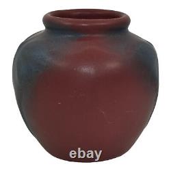 Van Briggle 1920s Arts And Crafts Pottery Mulberry Butterfly Ceramic Vase 688