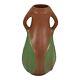 Van Briggle 1920s Vintage Arts And Crafts Pottery Brown Green Ceramic Vase 860