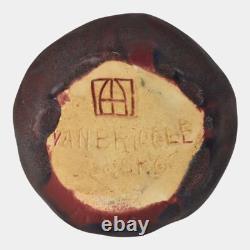 Van Briggle 1920s Vintage Arts And Crafts Pottery Mulberry Flower Vase 645