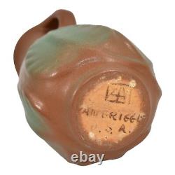 Van Briggle 1922-26 USA Arts And Crafts Pottery Brown Green Ceramic Vase 860