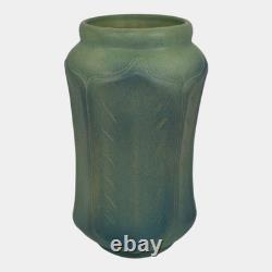 Van Briggle 1922-26 USA Vintage Arts And Crafts Pottery Blue Ceramic Vase 852