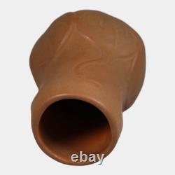 Van Briggle 1930s Vintage Arts And Crafts Pottery Brown Ceramic Flower Vase 645