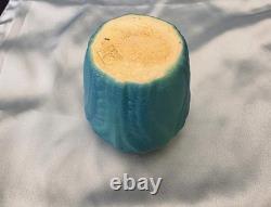 Van Briggle 4 Crosses, Turqoise Window Sill, Table, Cabinet Vase, Older Version