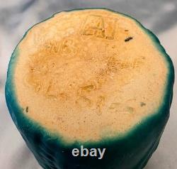 Van Briggle 4 Crosses, Turqoise Window Sill, Table, Cabinet Vase, Older Version