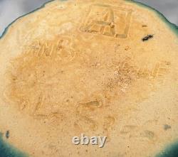 Van Briggle 4 Crosses, Turqoise Window Sill, Table, Cabinet Vase, Older Version