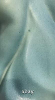Van Briggle Art Pottery 17 Floor Vase Three Graces in Turquoise Blue Mist Rare