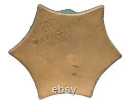 Van Briggle Art Pottery 17 Floor Vase Three Graces in Turquoise Blue Mist Rare