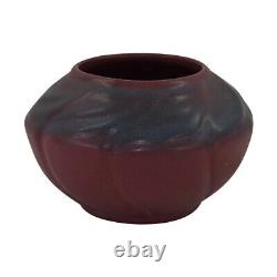 Van Briggle Art Pottery 1920s Arts And Crafts Pottery Mulberry Leaves Vase 733