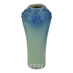 Van Briggle Late Teens Vintage Arts And Crafts Pottery Blue Dragonfly Vase 792