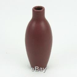 Van Briggle Pottery 1905 mulberry red plain vase shape 300 Arts & Crafts