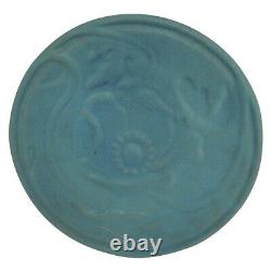 Van Briggle Pottery 1907-12 Blue Arts and Crafts Poppy Plate 20