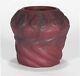 Van Briggle Pottery 1920's Arts & Crafts Mulberry Red Poppy Pod Vase Shape 21