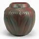 Van Briggle Pottery'20's Mulberry Red Cone Flower Vase Shape 754 Arts & Crafts