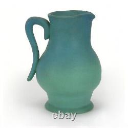 Van Briggle Pottery 5.75 turquoise pitcher Arts & Crafts Colorado Spgs O. V. D