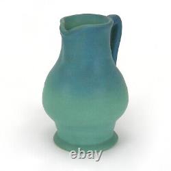 Van Briggle Pottery 5.75 turquoise pitcher Arts & Crafts Colorado Spgs O. V. D