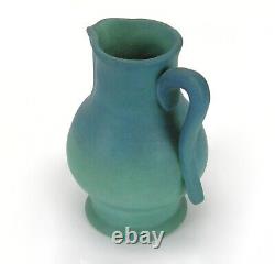 Van Briggle Pottery 5.75 turquoise pitcher Arts & Crafts Colorado Spgs O. V. D