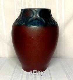 Van Briggle Pottery, Arts & Crafts Design, Monumental Floor Vase, Mulberry, Nice