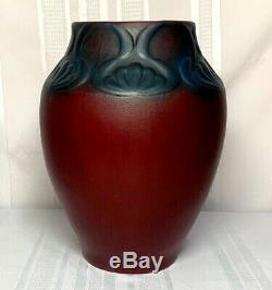 Van Briggle Pottery, Arts & Crafts Design, Monumental Floor Vase, Mulberry, Nice