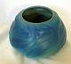 Van Briggle Pottery Arts And Crafts Bowl / Centerpiece / Vase / Planter Blue