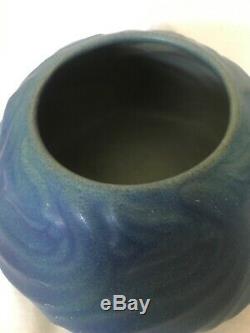 Van Briggle Pottery Arts and Crafts Bowl / Centerpiece / Vase / Planter Blue