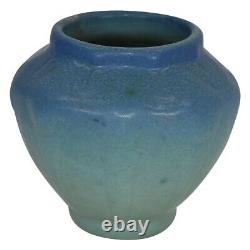 Van Briggle Pottery Late Teens Blue Arts and Crafts Vase Shape 654