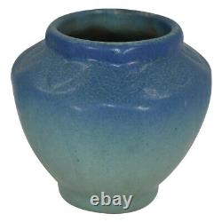 Van Briggle Pottery Late Teens Blue Arts and Crafts Vase Shape 654