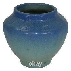 Van Briggle Pottery Late Teens Blue Arts and Crafts Vase Shape 654