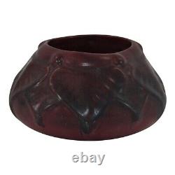 Van Briggle Pottery Late Teens Mulberry Leaves Arts and Crafts Bowl Planter 858