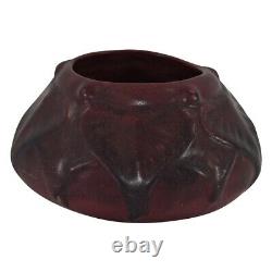 Van Briggle Pottery Late Teens Mulberry Leaves Arts and Crafts Bowl Planter 858