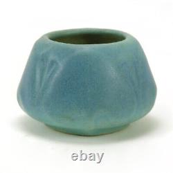 Van Briggle Pottery turquoise 2 vase all caps shape 698 Arts & Crafts