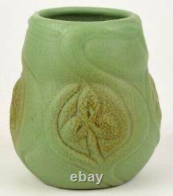 Van Briggle Vase 1904 With Spiderworts Shape Number 159 Arts And Crafts