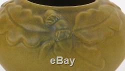 Van Briggle Vase Arts And Crafts Design With Acorns Dated 1916