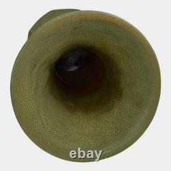 Van Briggle c1907 Vintage Arts And Crafts Pottery Matte Green Tall Vase 448