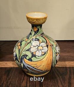 Vase MAJOLICA Multi Color Italian Vase